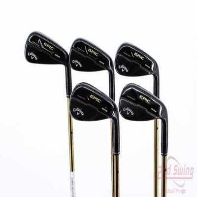 Callaway EPIC MAX Star Iron Set 7-PW AW UST ATTAS Speed Series 50 Graphite Senior Right Handed 37.5in