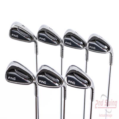 Ping G25 Iron Set 4-PW Ping CFS Steel Regular Right Handed Black Dot 38.5in