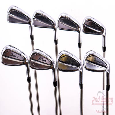 Titleist 2023 T200 Iron Set 4-PW GW Aerotech SteelFiber i80cw Graphite Stiff Right Handed 38.5in