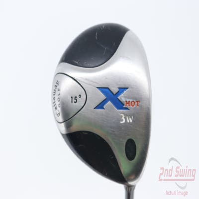 Callaway X Hot Fairway Wood 3 Wood 3W 15° Fujikura Banzai 350 Graphite Regular Right Handed 44.25in