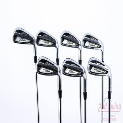 Titleist 714 AP2 Iron Set 4-PW True Temper Dynamic Gold S300 Steel Stiff Right Handed 38.25in