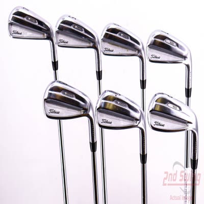 Titleist 2021 T100 Iron Set 4-PW True Temper AMT Tour White Steel X-Stiff Right Handed 38.5in