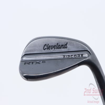 Cleveland RTX 6 ZipCore Black Satin Wedge Gap GW 52° 10 Deg Bounce Dynamic Gold Spinner TI Steel Wedge Flex Right Handed 35.5in