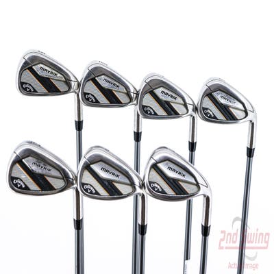 Callaway Mavrik Iron Set 5-PW AW Project X Catalyst 65 Graphite Regular Right Handed 38.0in