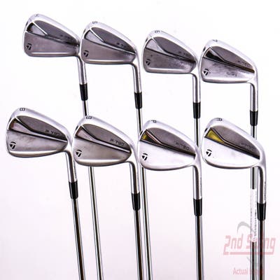 TaylorMade 2021 P790 Iron Set 4-PW AW FST KBS Tour 120 Steel Stiff Right Handed 38.0in