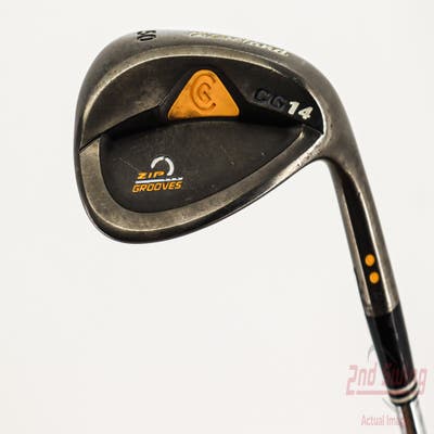 Cleveland CG14 Gunmetal Wedge Gap GW 50° 8 Deg Bounce Cleveland Traction Wedge Steel Wedge Flex Right Handed 36.0in