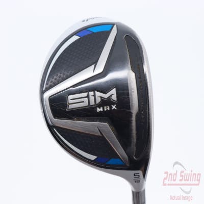 TaylorMade SIM MAX Fairway Wood 5 Wood 5W 18° UST Mamiya Helium 5 Graphite Regular Right Handed 43.75in