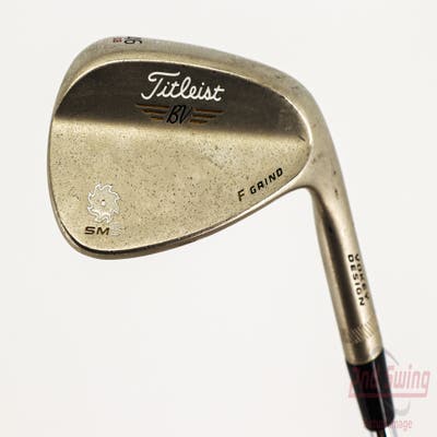 Titleist Vokey SM5 Gold Nickel Wedge Pitching Wedge PW 46° 8 Deg Bounce F Grind FST KBS Tour Steel Stiff Right Handed 35.5in