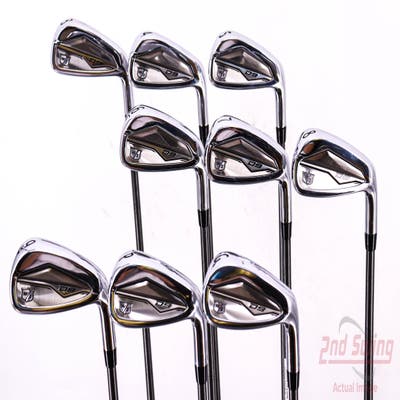 Wilson Staff D9 Forged Iron Set 3-PW GW Project X EvenFlow Green 65 Graphite Regular Right Handed 38.0in