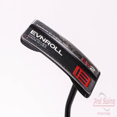 Evnroll ER2 Mid Blade Black Putter Steel Right Handed 35.0in