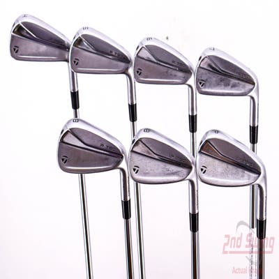 TaylorMade 2021 P790 Iron Set 4-PW True Temper Dynamic Gold S300 Steel Stiff Right Handed 37.5in