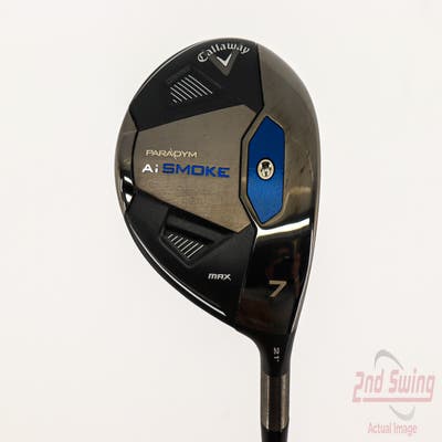 Mint Callaway Paradym Ai Smoke Max Fairway Wood 7 Wood 7W 21° MCA Tensei AV-XLINK Blue 65 Graphite Regular Right Handed 42.25in