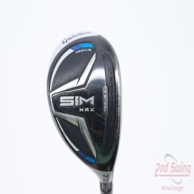 TaylorMade SIM MAX Hybrid 4 Hybrid 22° Fujikura Ventus Blue 5 Graphite Senior Right Handed 39.5in