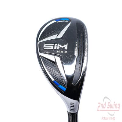 TaylorMade SIM MAX Hybrid 5 Hybrid 25° Fujikura Ventus Blue 5 Graphite Senior Right Handed 38.75in