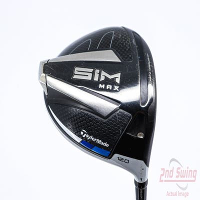 TaylorMade SIM MAX Driver 12° PX EvenFlow Riptide CB 40 Graphite Senior Right Handed 45.0in