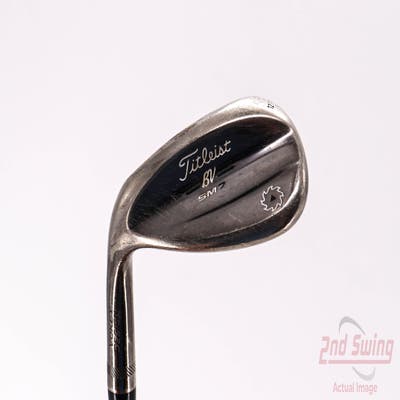 Titleist Vokey SM7 Brushed Steel Wedge Lob LW 58° 12 Deg Bounce D Grind SM7 BV Steel Wedge Flex Left Handed 35.25in