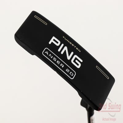 Ping 2023 Anser 2D Putter Slight Arc Graphite Right Handed Black Dot 35.0in