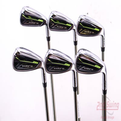 Cobra RAD Speed Iron Set 6-PW AW UST Mamiya Recoil ESX 460 F2 Graphite Senior Right Handed 38.0in