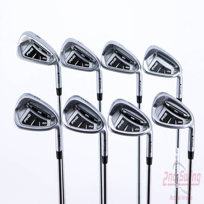 Ping I20 Iron Set 4-PW AW Ping CFS Steel Stiff Right Handed Black Dot 38.0in