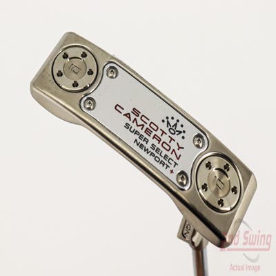 Mint Titleist Scotty Cameron Super Select Newport Plus Putter Steel Right Handed 35.0in