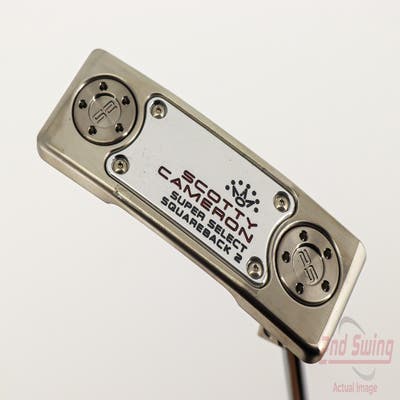 Mint Titleist Scotty Cameron Super Select Squareback 2 Long Putter Steel Right Handed 38.0in