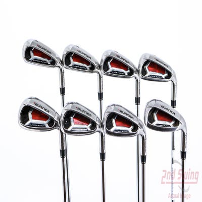 TaylorMade Burner Superlaunch Iron Set 4-PW AW TM Burner Superfast 85 Steel Regular Right Handed 38.75in