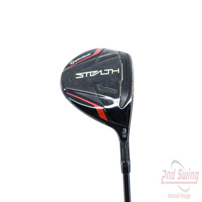 TaylorMade Stealth Fairway Wood 3 Wood 3W 15° Fujikura Ventus Red 5 Graphite Regular Right Handed 43.75in