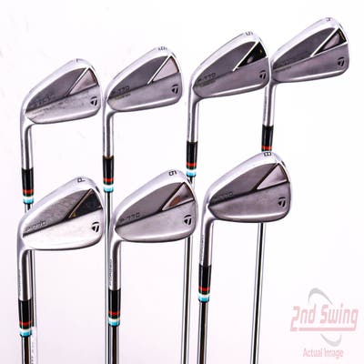 TaylorMade 2023 P770 Iron Set 4-PW Dynamic Gold Tour Issue S400 Steel Stiff Left Handed 38.5in