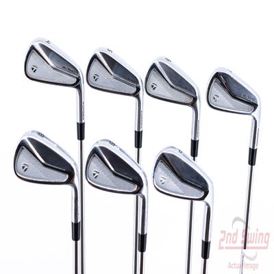 TaylorMade P7MC Iron Set 4-PW Project X 6.0 Steel Stiff Right Handed 38.75in