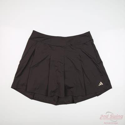 New Womens Adidas Skort Large L Gray MSRP $90