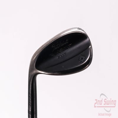 Titleist Vokey SM7 Jet Black Wedge Lob LW 58° 14 Deg Bounce K Grind SM7 BV Steel Wedge Flex Left Handed 35.5in