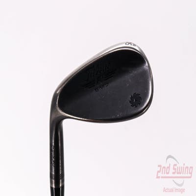 Titleist Vokey SM7 Jet Black Wedge Sand SW 54° 14 Deg Bounce F Grind FST KBS Tour 125 Steel Stiff Left Handed 35.75in