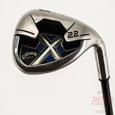 Callaway X-22 Wedge Sand SW Callaway X Steel Graphite Regular Right Handed 35.25in