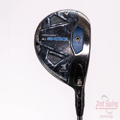 Callaway Paradym Ai Smoke Max D Fairway Wood 3 Wood 3W 15° PX HZRDUS Silver Gen4 60 Graphite Regular Right Handed 43.0in