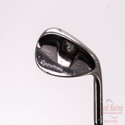 TaylorMade Rac Black TP Wedge Lob LW 60° 6 Deg Bounce Stock Steel Shaft Steel Wedge Flex Right Handed 35.75in