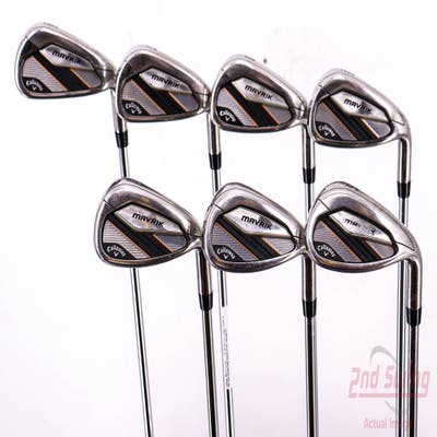 Callaway Mavrik Iron Set 6-PW AW GW True Temper Elevate 95 VSS Steel Regular Right Handed 37.5in