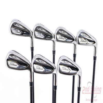 Titleist 718 AP1 Iron Set 4-PW Fujikura Vista Pro 50 Graphite Regular Right Handed 39.5in