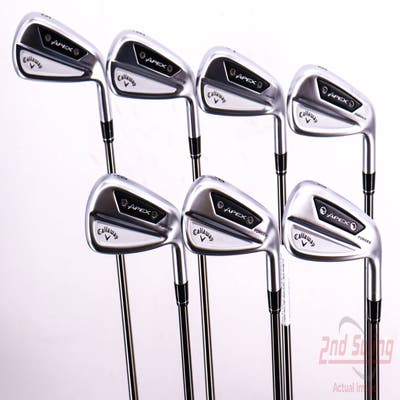 Callaway Apex Ai300 Iron Set 5-PW GW UST ATTAS Speed Series 50 Graphite Senior Right Handed 38.25in