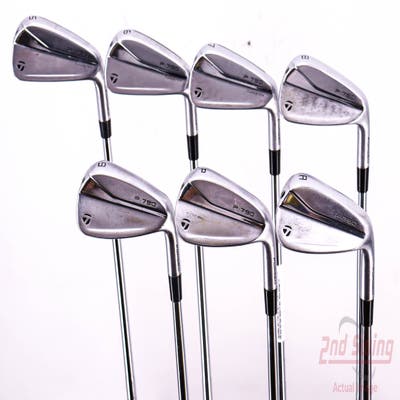 TaylorMade 2021 P790 Iron Set 5-PW AW TT Dynamic Gold 105 VSS Steel Stiff Right Handed 37.25in