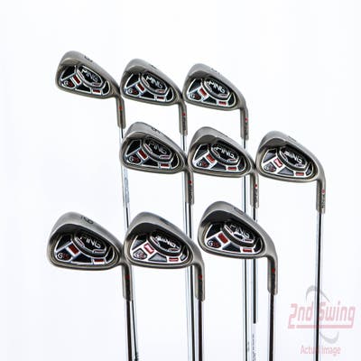 Ping G15 Iron Set 3-PW GW Ping AWT Steel Regular Right Handed Red dot 38.0in