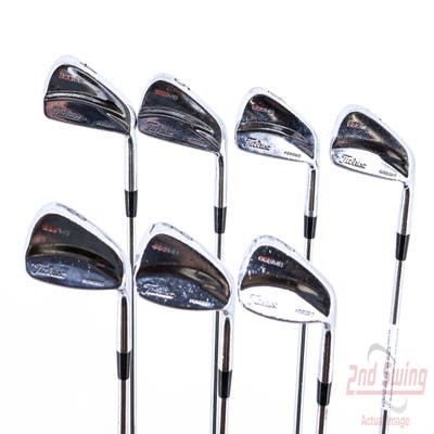 Titleist 690.MB Forged Iron Set 4-PW True Temper Dynamic Gold Steel Stiff Right Handed 38.25in