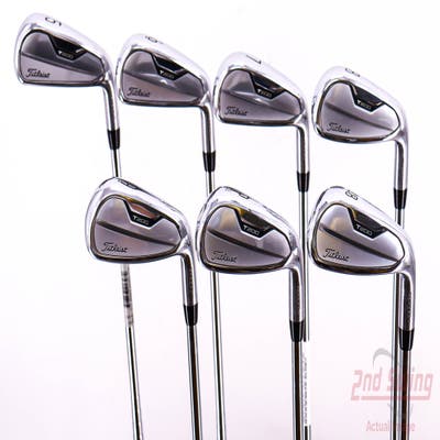 Titleist 2021 T200 Iron Set 5-PW GW True Temper AMT Black S300 Steel Stiff Right Handed 38.25in