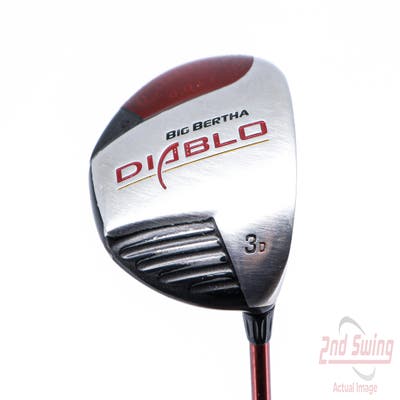 Callaway Big Bertha Diablo Fairway Wood 3 Wood 3W Callaway Big Bertha Diablo FW Graphite Senior Right Handed 43.0in