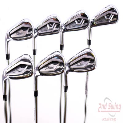 Titleist 2021 T300 Iron Set 5-PW GW True Temper AMT Red R300 Steel Regular Left Handed 38.25in