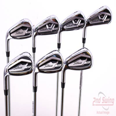 Titleist 2021 T300 Iron Set 5-PW GW True Temper AMT Red R300 Steel Regular Left Handed 38.25in