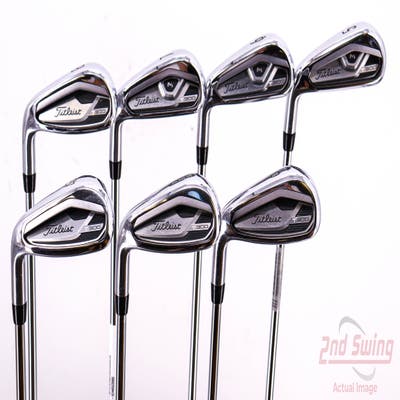 Titleist 2021 T300 Iron Set 5-PW GW True Temper AMT Red R300 Steel Regular Left Handed 38.25in