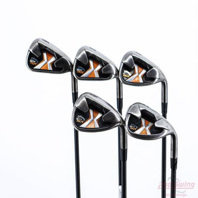 Callaway X-24 Hot Iron Set 6-9 & SW (No PW in set)Callaway X-24 Iron Graphite Graphite Regular Right Handed 37.75in