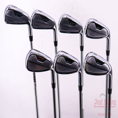 Titleist 2021 T200 Iron Set 5-PW GW True Temper AMT Black S300 Steel Stiff Right Handed 38.25in