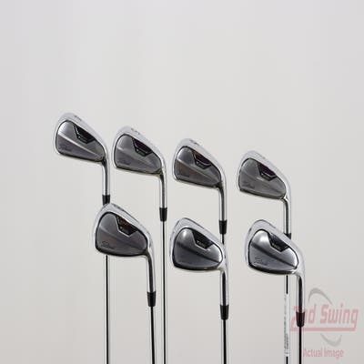 Titleist 2021 T200 Iron Set 5-PW GW True Temper AMT Black S300 Steel Stiff Right Handed 38.25in