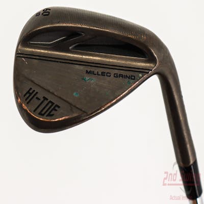 Mint TaylorMade Milled Grind HI-TOE 3 Copper Wedge Lob LW 60° 13 Deg Bounce FST KBS Hi-Rev 2.0 115 Steel Wedge Flex Right Handed 35.0in